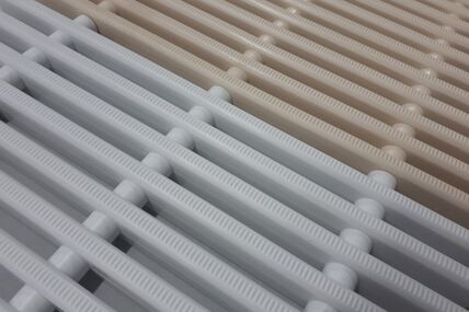 Schwimmbadrost FSR Weiß Beige