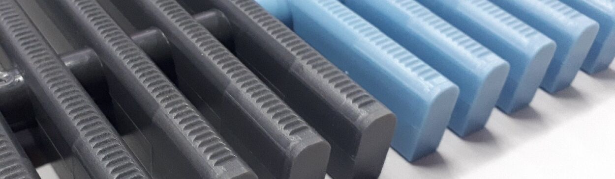 Schwimmbadrost FSR Schwarz Hellblau