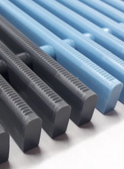 Schwimmbadrost FSR Schwarz Hellblau